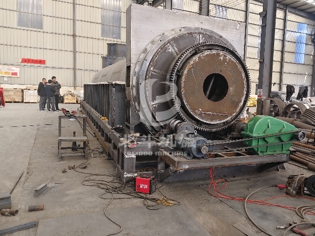 北斗動(dòng)態(tài),客戶到訪考察炭化設(shè)備