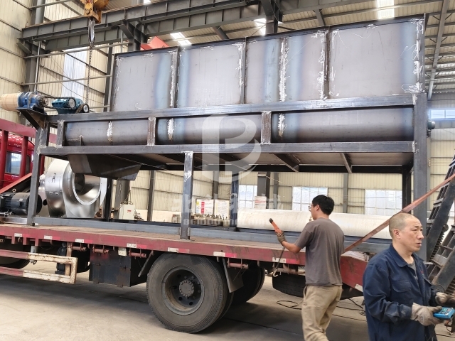 客戶定制大型料倉(cāng)需求落地,今日完成裝車發(fā)貨